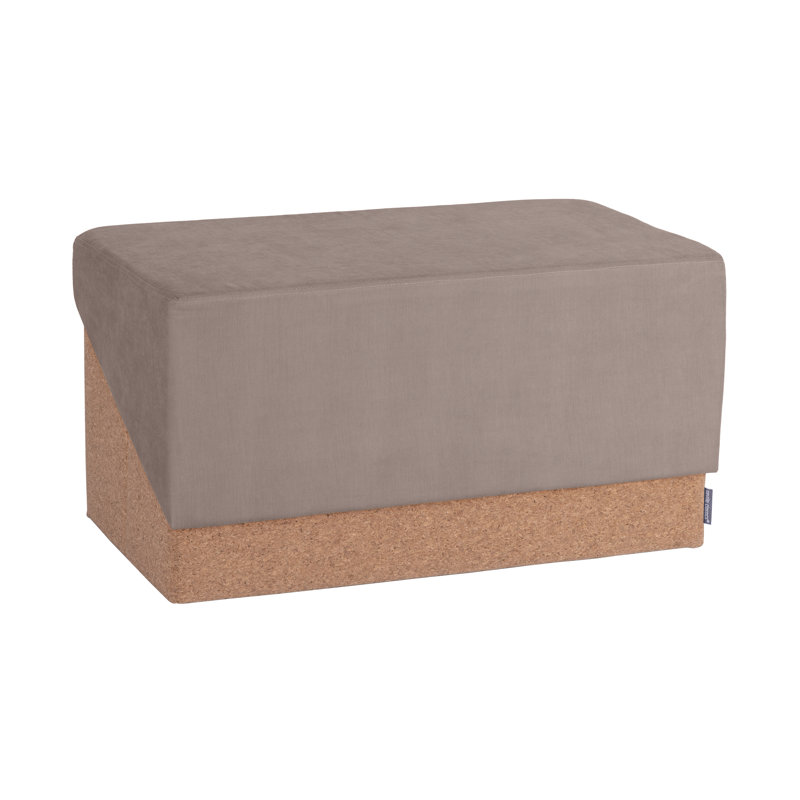 The Vineyard Cork Storage Trunk Ottoman, Taupe