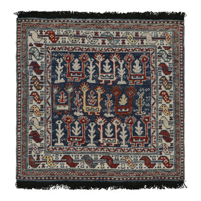 Burano Hand Knotted Wool Geometric Area Rug