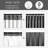 YZ Home Linen Pinch Pleated 100% Blackout Curtains for Bedroom and Living Room Darkening Thermal Window Curtain Drapes with 16pc Hooks(2 pages)-1849932105-1849932111