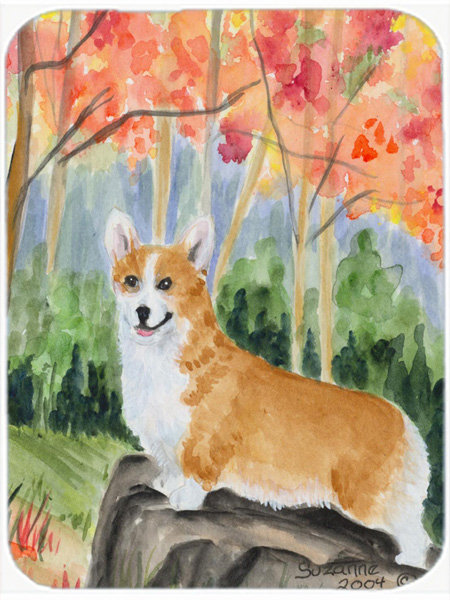 Planche à découper en verre caroline trésors corgi