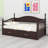 Daybed With Trundle Bed, Extendable Daybed With Two Storage Drawers-684288246
