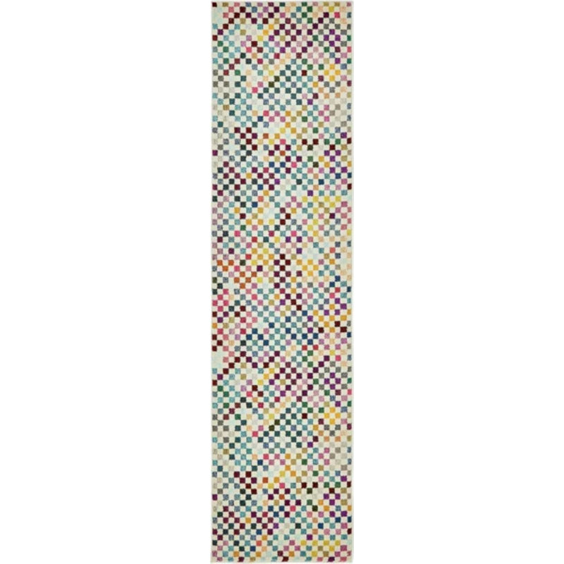 Tapis géométrique Hashimoto, Tapis de couloir 2 pi 7 po x 10 pi