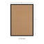 Tapis berbère beige foncé avec bordure en coton noir fait à la main Nannette-313219797