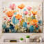 Cactus orange et orange - Cactus, art mural-568544633-569320193