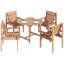 Outsunny 5 Pieces Garden Dining Set 4 Seater-1380373782