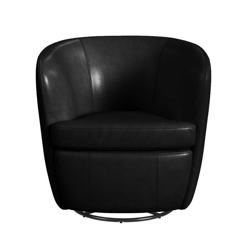 Chaise pivotante Vadwala, Noir