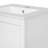Compact Space-saving White Vanity Solid Wood Modern Small Bathroom