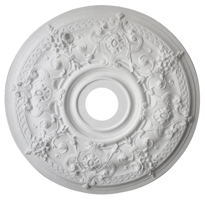Regular Ceiling Medallion, White