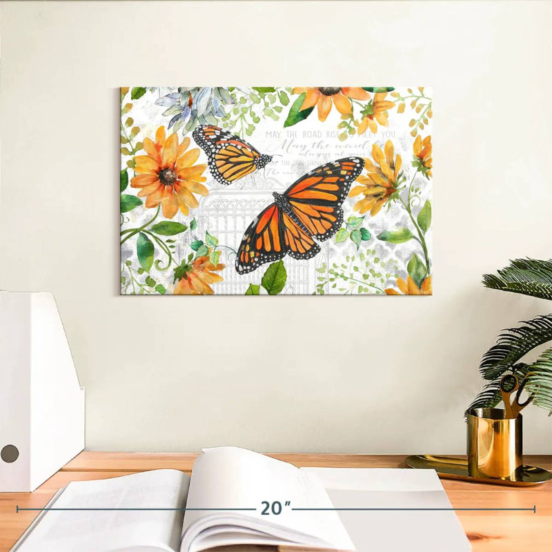 Jardin de papillons à fleurs Brampt III, H 8 po x l 12 po
