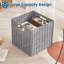 Paniers de rangement 12 "pliables en osier-1107368305