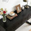 Carved Console Table with 3 Soft-Close Drawers-545448691