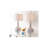 Ensemble de lampes de table grises de 34 po Furr