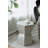 Hexagonal End Table, Accent Side Table