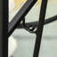 Support à bois de chauffage avec outils de foyer, support de bois de chauffage intérieur et extérieur, fond plat avec 2 niveaux pour foyer, poêle à bois, foyer ou foyer, noir