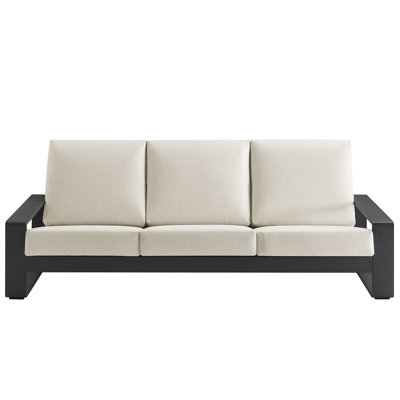 Lirienne Outdoor Patio Aluminum Faux Wood Sofa by Modway
