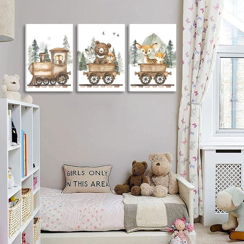 3 Piece Wrapped Canvas Print