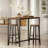 Siljan 2PC Bar Stools 65CM High