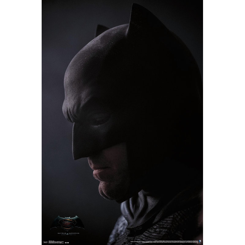 Impression sur papier batman v superman-capot