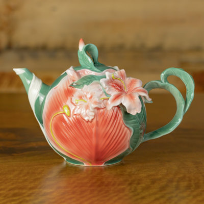 Théière décorative décorative 9 "Lilly"