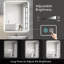 Miroir de salle de bain mural Hailea-255157337