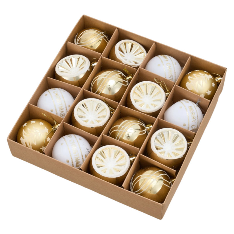 8cm Plastic / Acrylic Ball Ornament