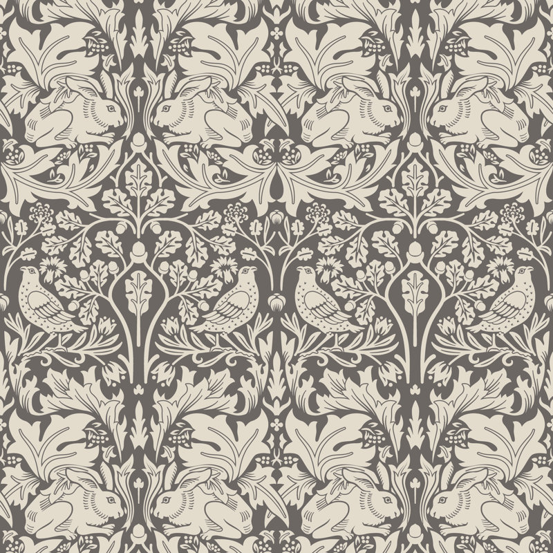 Padstow 10m x 50cm Matte Wallpaper Roll, Navy Blue