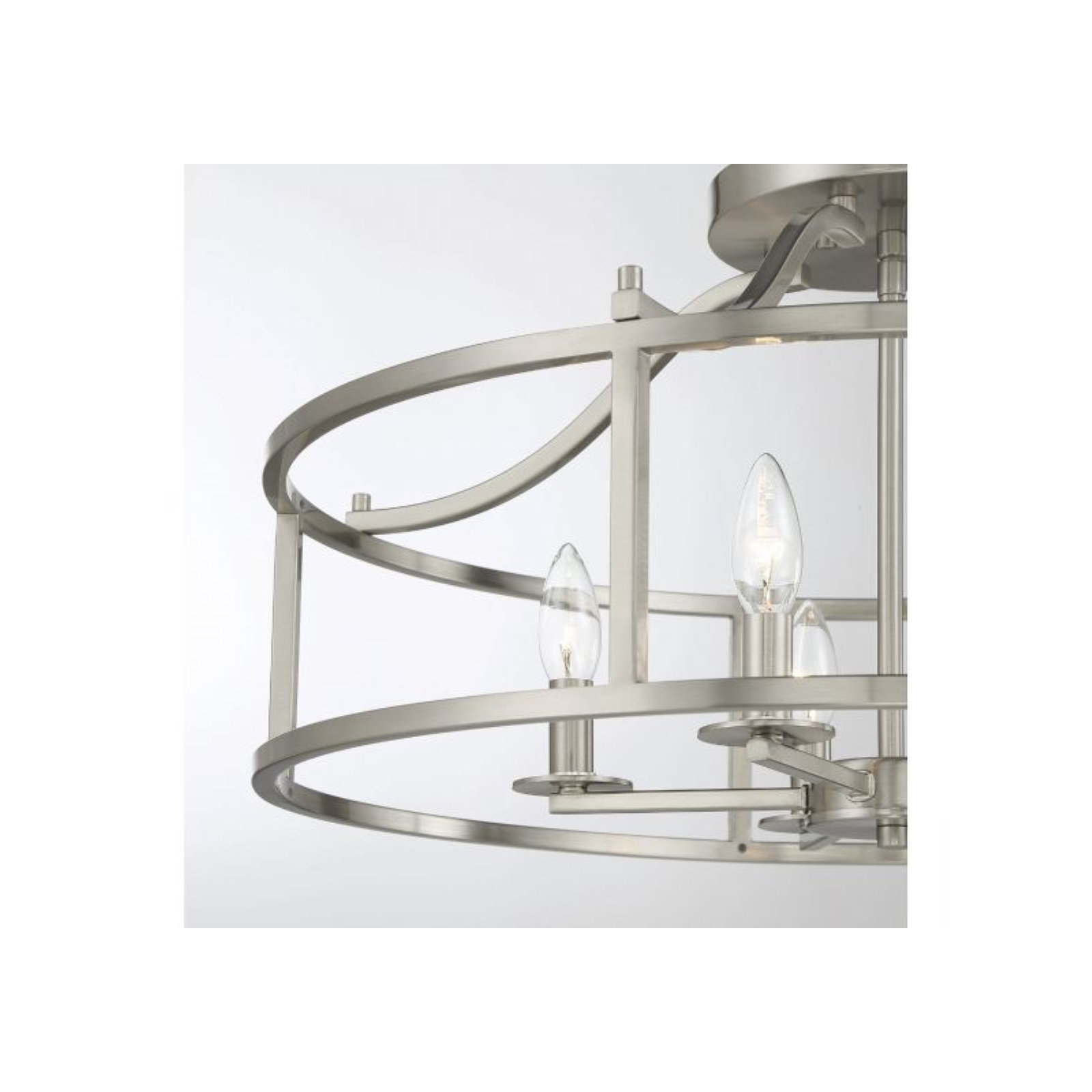 Maris 5-Light Ceiling Light, Nickel