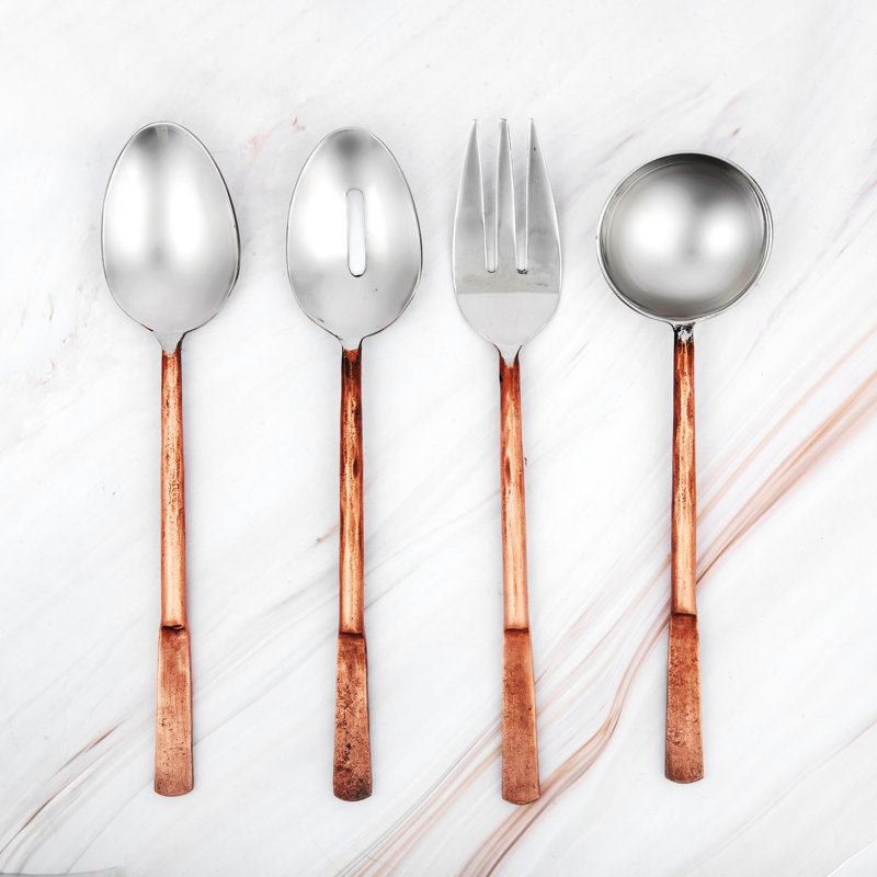 Semiye Stainless Steel Serving Piece