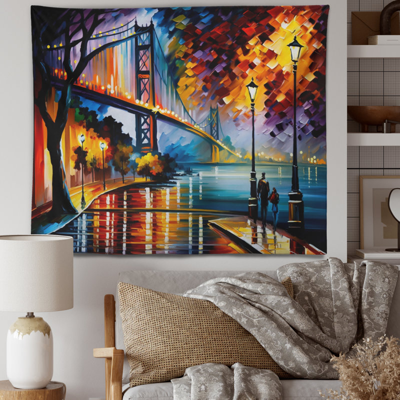 Polyester Tapestry, 32" H x 39" W