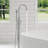 Single Handle Floor Mounted Freestanding Tub Filler with Hand Shower-107823704