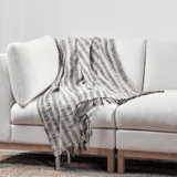 Lima 100% Blue 50"x70" Throw Blanket Blanket