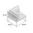 Runar Powder Coated Steel Outdoor Lounge Chair with Cushions