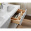 60" Solid Wood Sink Vanity With 1" Artificial Stone Top-1454695153-1454695162