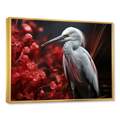 Flamant blanc paradis II - impression