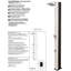 Solar Powered Stainless Steel Wall Mounted Outdoor Shower and Footwash Spout-71357002