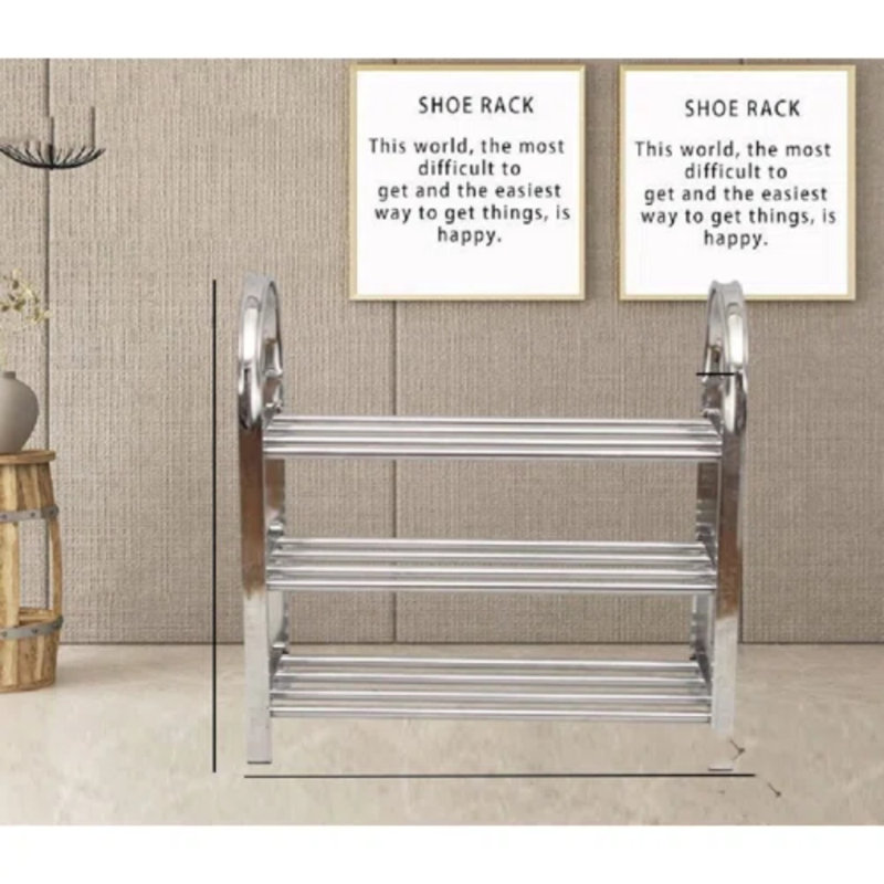 6 Pair Stackable Shoe Rack