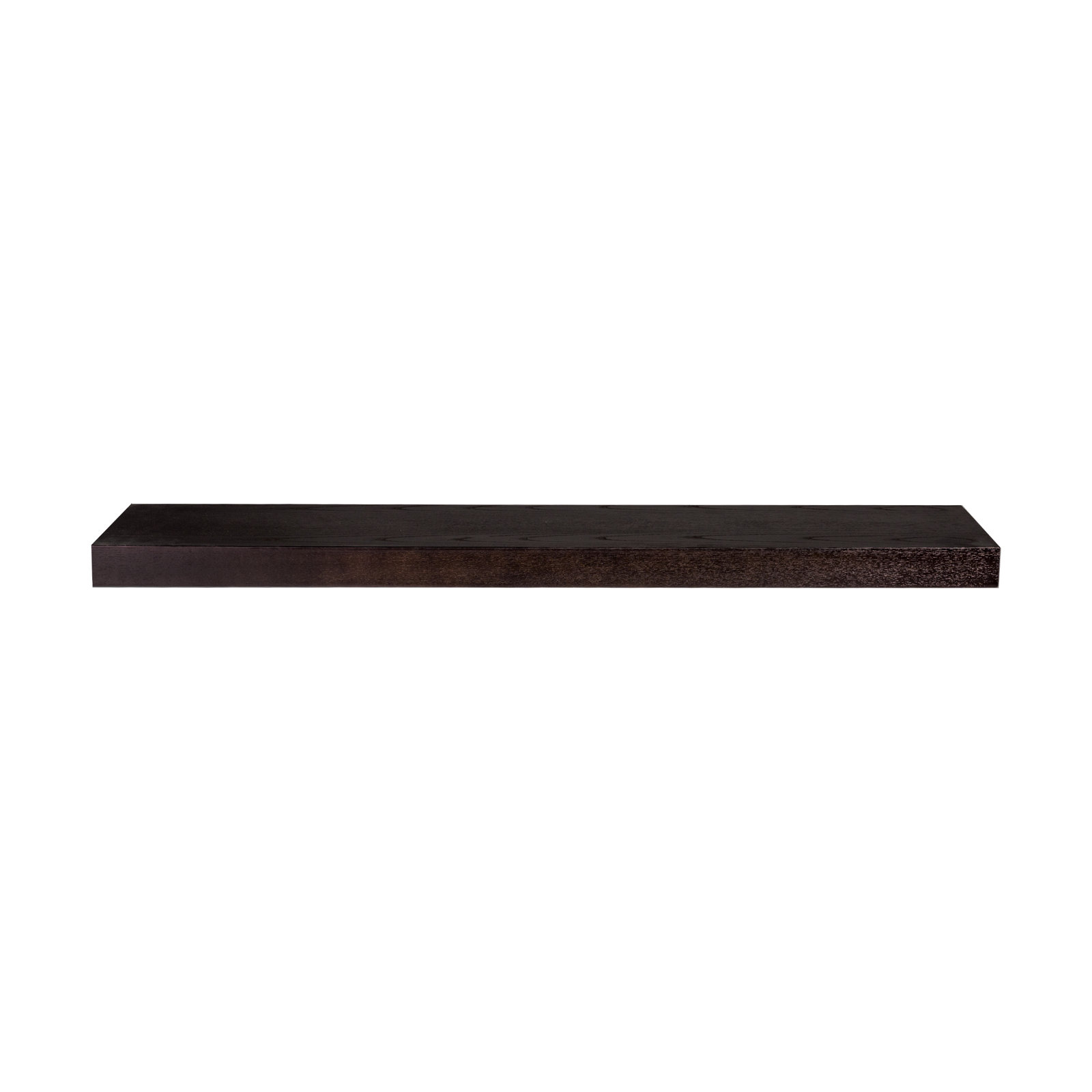Sherice Floating Shelf, 1.97" H x 43.21" W x 10.24" D, Wenge
