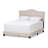 Manthey Upholstered, Queen Standard Bed, Light Beige, 64'' W X 83.00'' L X 51.57" H-301353282-301353284