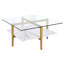 Four Leg Coffee Table with Storage-36256726