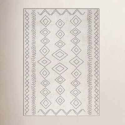 Tapis intérieur / extérieur Ezri Diamond