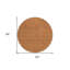 Tapis intérieur lavable à pois 8 po