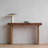 Retro simple rectangular console table