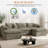105 " Double-Layer Padded Sofa Couch, Deep Seated with Lumbar Support, No Assembly Required, Sit & Recline Comfortably-1309684266