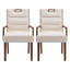 Fauteuils de salle à manger rembourrés Linden-1464640499-1464640500