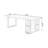 Light-walnut Rectangular Solid Wood Desk-109514468