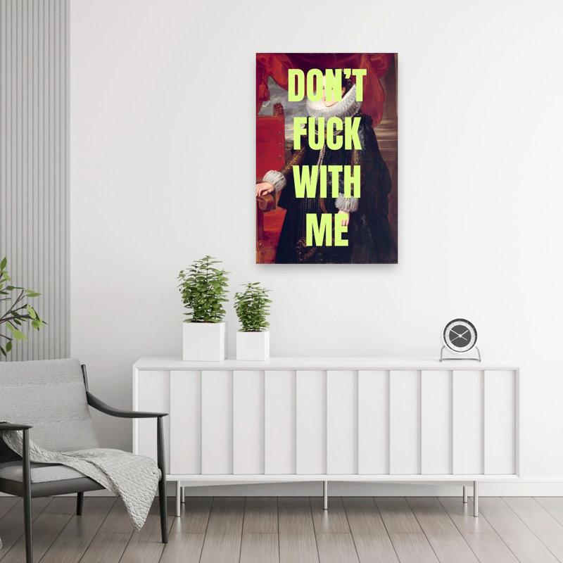 Defiant Queenly Portrait Bold Classic Elegant Portrait Architecture Wall Art Print 1 Piece Wrapped Canvas Wall Art
