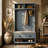 Modern Hall Tree with Bench and Shoe Storage-534469360