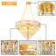 Lustre en cristal rond Φ80cm