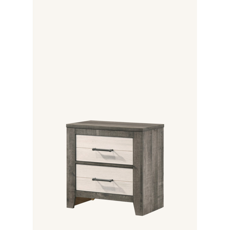Rhett - Table de chevet - Blanc