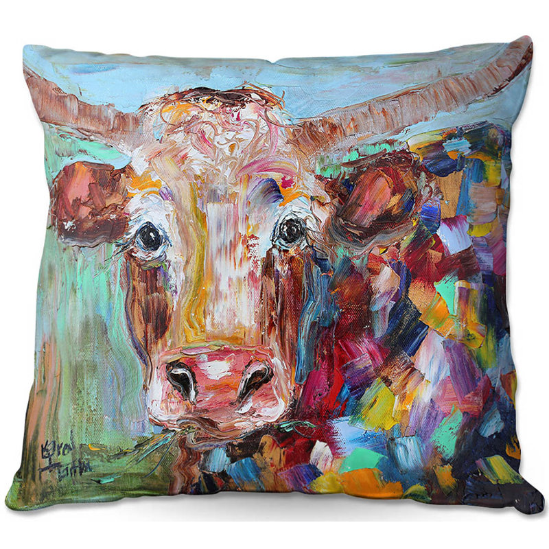  Coussin Couch Longhorn, 16 po x 1 po
